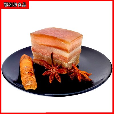 湖北特产咸肉非烟熏腊肉自制风干五花肉腊味干货厂家批发量大价优图2
