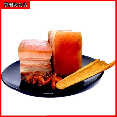 湖北特产咸肉非烟熏腊肉自制风干五花肉腊味干货厂家批发量大价优图3