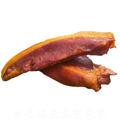 湘之忆柴火烟熏腊肉批发 偏瘦后腿咸腊肉 二刀肉厂家批发一件代发图2