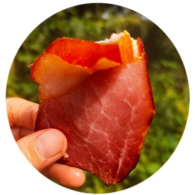 湘之忆柴火烟熏腊肉批发 偏瘦后腿咸腊肉 二刀肉厂家批发一件代发图5