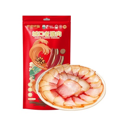 巴渝印象城口后腿腊肉农家烟熏猪蹄排骨重庆特产五花腊肉厂家直销图5