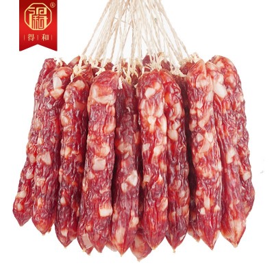 广东腊肠腊肉 广式香肠 猪肉腊味二八肥瘦猪后腿肉煲仔饭厂家直销图4