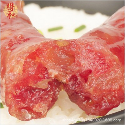 广式腊肠猪肉肠腊肉二八肥瘦广东香肠风味煲仔饭小包装礼品厂家发图4