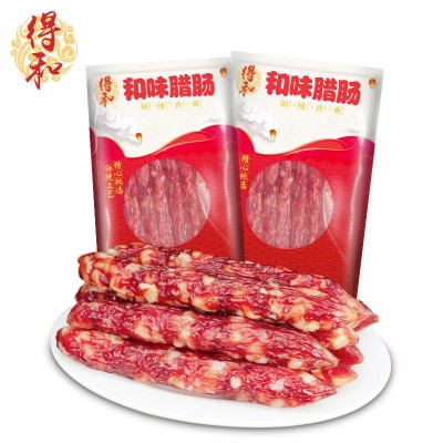 广式腊肠猪肉肠腊肉二八肥瘦广东香肠风味煲仔饭小包装礼品厂家发图2