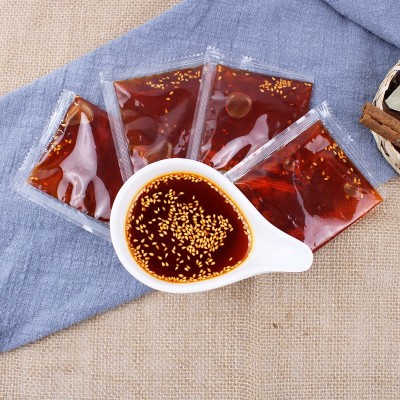 外卖辣椒油钵钵鸡凉皮小包油泼辣子调味料火锅凉皮炒菜红油辣椒包图2