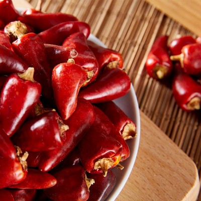 贵州子弹头辣椒 干辣椒250克一袋 火锅串串飘锅川菜调味火锅底料图2