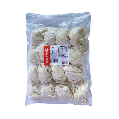 吉新刀削面餐饮批发配送外卖专用半干面食劲道手工鲜面条生湿面图2