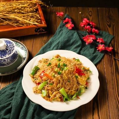 东莞米粉道滘米粉米线沙县小吃早餐 炒米粉蒸米粉广东干拌粉汤粉图2