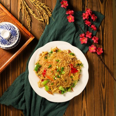 东莞米粉道滘米粉米线沙县小吃早餐 炒米粉蒸米粉广东干拌粉汤粉图3