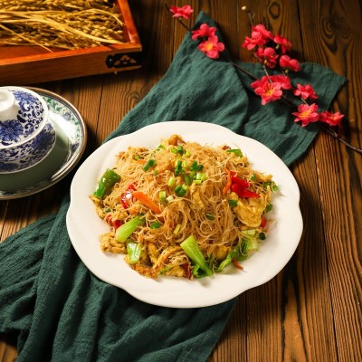 广东东莞米粉干细炒桂林干粉5斤 麻辣烫粉粉摆摊蒸粉广州米粉汤粉图2