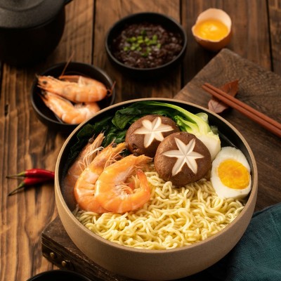 早餐面大碗面整箱面饼非油炸炒面公仔面食火锅鸡蛋方便面超市面条图3