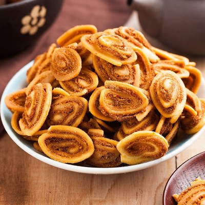 襄梦猫耳朵猫耳酥怀旧零食儿时小吃208g/袋批发零售休闲小食品图2