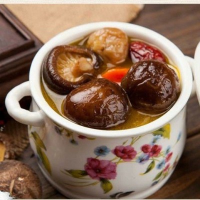 小香菇干货 产地批发剪根肉厚商用农家金钱菇 春栽香菇干蘑菇图2