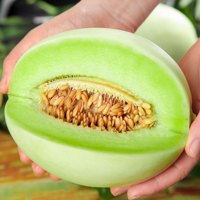 玉菇甜瓜新鲜水果冰激凌整箱包邮当季白香瓜正宗羊角10蜜4.5斤图3