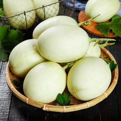 玉菇甜瓜新鲜水果冰激凌整箱包邮当季白香瓜正宗羊角10蜜4.5斤图5