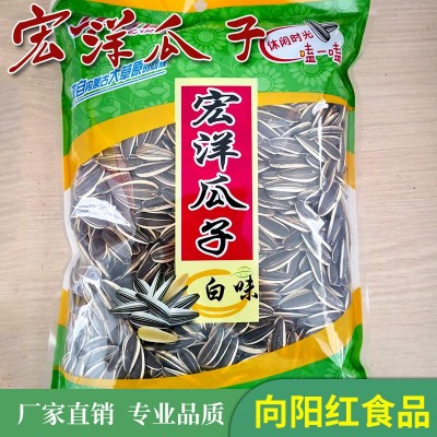 宏洋五香瓜子480g零食办公室休闲大颗粒葵花籽炒货厂家批发图2