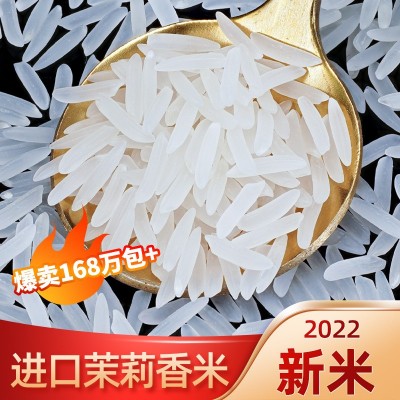 泰国茉莉香米10斤长粒香大米泰国原粮进口籼米5kg丝苗米2023新米图5