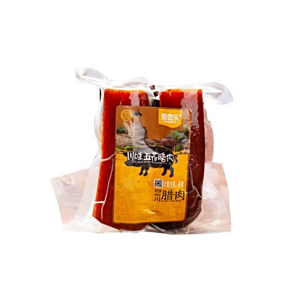 蜀鼎乐简装川味农家腊肉四川特产手工自制烟熏腊肉老咸肉一件代发图3