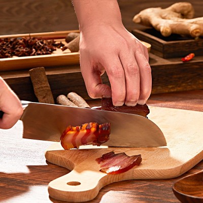 蜀鼎乐简装川味农家腊肉四川特产手工自制烟熏腊肉老咸肉一件代发图4