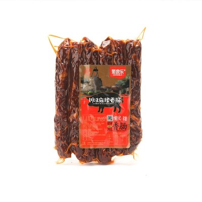 蜀鼎乐简装川味麻辣香肠 手工香肠四川风味香肠烟熏腊肠一件代发图4