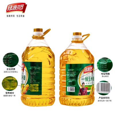 绿源井冈 一级玉米油5L 物理压榨 厂家直销 批发 粮油 食用油图5