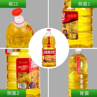 绿源井冈 压榨花生食用植物调和油1.8L 物理压榨 厂家直销图4