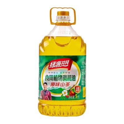 绿源井冈 原味山茶调和油 食用油5L 厂家直销餐饮压榨粮油图5