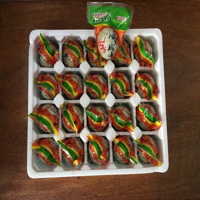 鸭中宝 海鸭蛋 20个/盒（70克） 北部湾流油咸鸭蛋美坚厂 家批发图3