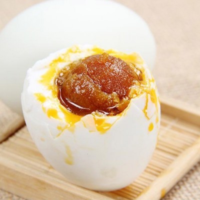 高邮村多油咸蛋 流油咸鸭蛋 厂家直销团购批发75克20只图2