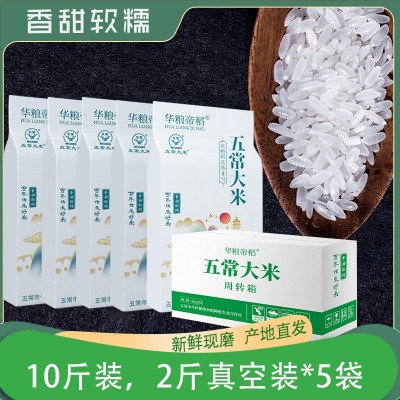 五常稻花香2号大米1kg*5块真空米砖新鲜现磨华粮帝稻 一件代发图4