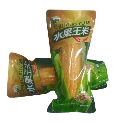 源头厂家直销水果玉米批发真空包装爽脆多汁开袋即食220克装图3