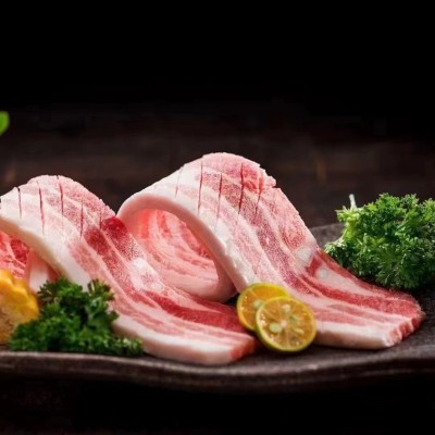 带皮五花肉冷冻巴西五花肉猪腩肉餐饮红烧肉烧烤卤水烧腊店称重图3