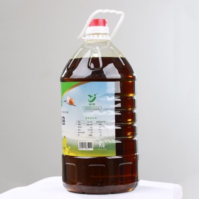 菜籽油汉中本地纯正农家用非转基因菜籽油纯香食用油 5L 包邮图4
