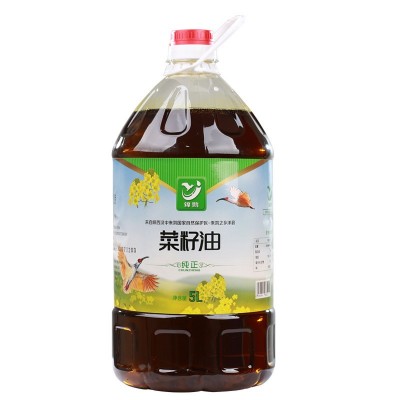 菜籽油汉中本地纯正农家用非转基因菜籽油纯香食用油 5L 包邮图2