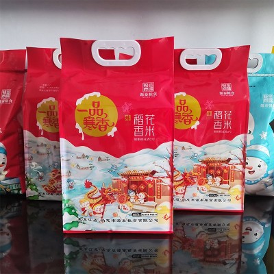 2024新米臻品稻花香真空手提东北大米10斤长粒米好吃包邮香甜软糯图2