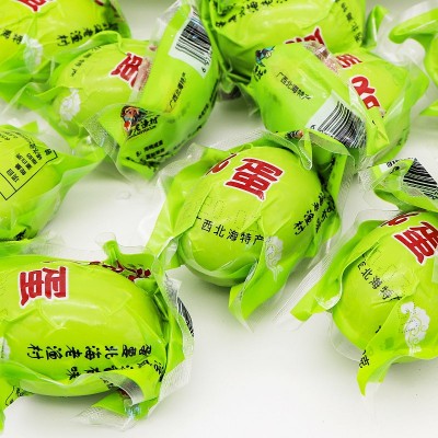 海鸭蛋咸蛋 烤海鸭60克散蛋北海特产 爆香流油 红泥腌制 一件代发图4