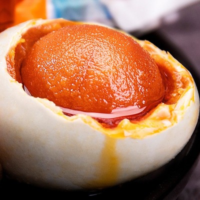 海鸭蛋咸蛋北海特产60~80克礼盒/普装烤鸭蛋流油起砂厂家 一件代发图4