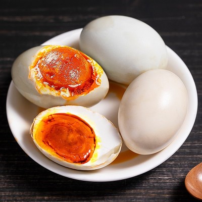 北海海鸭蛋 散蛋 正宗流油 红树林海鸭咸蛋 60克散装流油一件代发图4