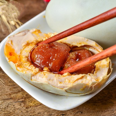 北海厂家直供特大双黄蛋礼盒红树林烤海鸭蛋红心流油起沙年节送礼图3