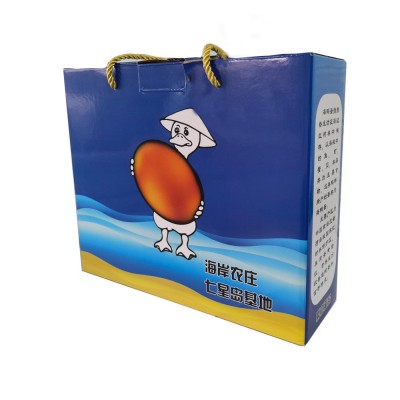 北海厂家直供特大双黄蛋礼盒红树林烤海鸭蛋红心流油起沙年节送礼图4