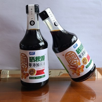 古法酿造酱油纯手工0添加凉拌炒菜调料306ml图2