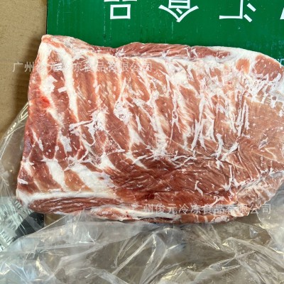 双汇猪肋排 20斤/箱 广州批发冰鲜猪肋排 精猪排骨冷冻优质猪大排图2