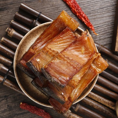 湖南特产柴火烟熏腊鱼农家腊鱼腊味干鱼 腊鲢鱼块图5
