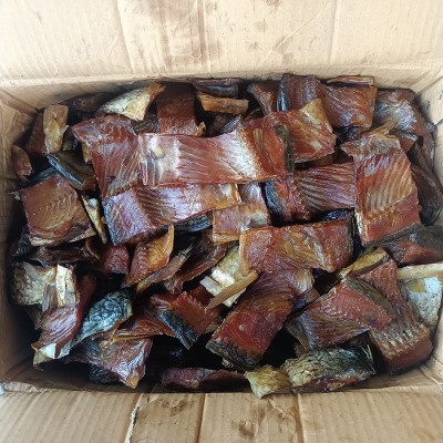 湖南腌制咸鱼干货烟熏腊鱼块 鱼干散装批发 腊鱼块 可供商超图4