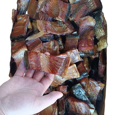 湖南腌制咸鱼干货烟熏腊鱼块 鱼干散装批发 腊鱼块 可供商超图5