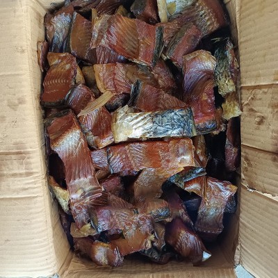 湖南腌制咸鱼干货烟熏腊鱼块 鱼干散装批发 腊鱼块 可供商超图2