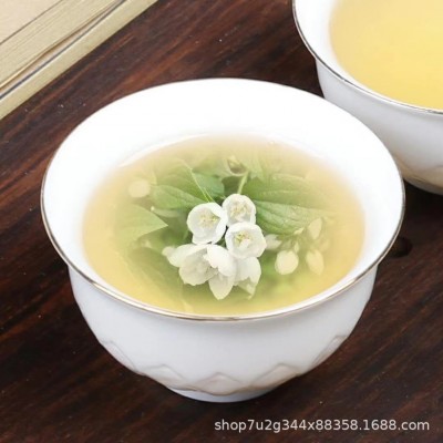 网红直播带货茉莉花茶一件代发厂家批发花果茶罐装铁盒装花茶送礼图4