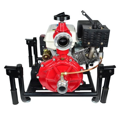 2寸手抬双叶轮离心泵汽油机抽水泵消防农用灌溉大流量抽水机水泵图5