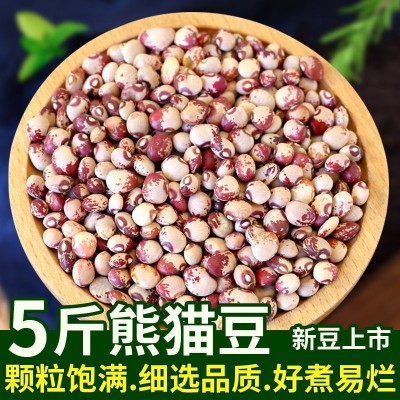 熊猫豆云南猫眼豆花饭豆花芸豆煮粥煲汤打豆浆五谷杂粮豆粗粮储存图3