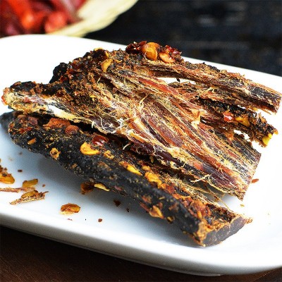 10斤装风干鸭肉批发风干肉景区特产肉铺零食特产麻 辣五香手撕肉干 1袋图4